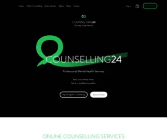 Counselling24.com(Home) Screenshot