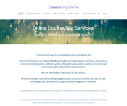 Counsellingonline.biz(Counsellingonline) Screenshot
