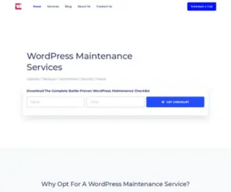 Counsellr.com(Wordpress Maintenance Services & Package) Screenshot