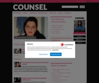 Counselmagazine.co.uk(Counsel Magazine) Screenshot