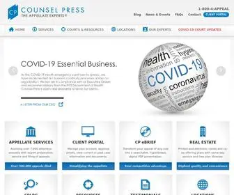 Counselpress.com(Counsel Press) Screenshot
