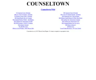 Counseltown.com(OK, USA) Screenshot