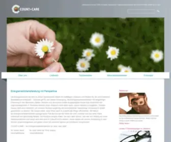 Countandcare.de(Startseite) Screenshot