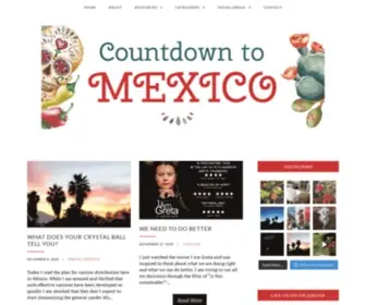 Countdowntomexico.com(US expats Nancy Dardarian and Paul Pattee retire to Mexico) Screenshot