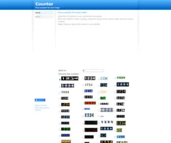 Counter12.com(Free counter to your website) Screenshot