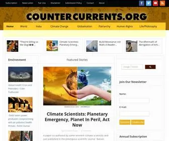 Countercurrents.org(Educate) Screenshot