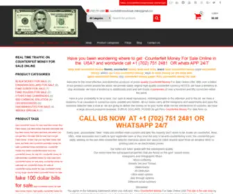 Counterfeitmoneyforsale.online(Counterfeitmoneyforsale online) Screenshot