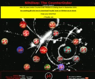 Counterorder.com(Nihilism) Screenshot