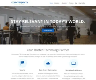 Counterpartstech.com(Counterparts Technology) Screenshot