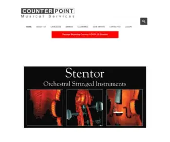 Counterpointmusic.ca(Counterpoint Music) Screenshot