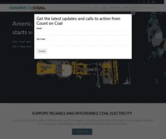 Countoncoal.org(Reliable) Screenshot