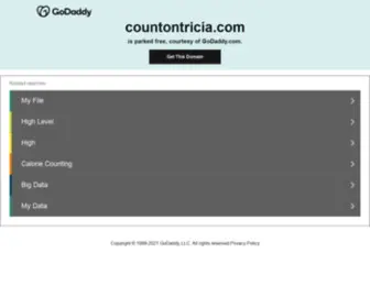 Countontricia.com(Count on Tricia) Screenshot