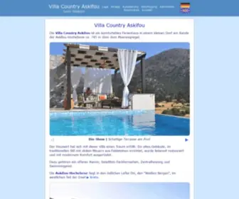 Country-Askifou.com(Ferienhaus Villa Country Askifou) Screenshot