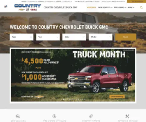 Country-Chevrolet.com(Country Chevrolet) Screenshot