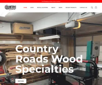 Country-Roads-Wood-Specialties.com(Country Roads Wood Specialties) Screenshot