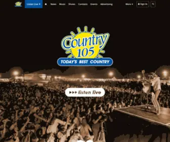 Country105.ca(Your LOCAL country music station for Dufferin County) Screenshot
