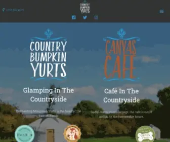 Countrybumpkinyurts.co.uk(Country Bumpkin Yurts Home) Screenshot