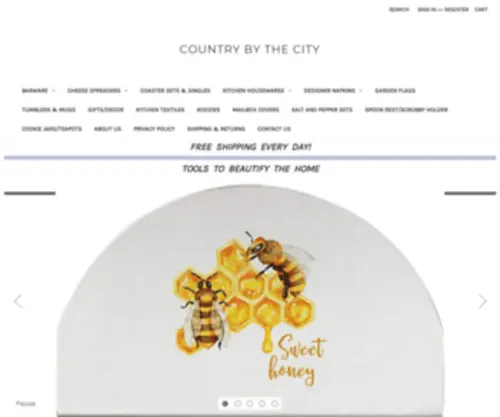 Countrybythecity.com(Country by the city) Screenshot