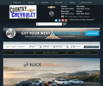 Countrychevy.com(Country Chevrolet Buick) Screenshot