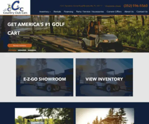 Countryclubgolfcars.com(Countryclubgolfcars) Screenshot