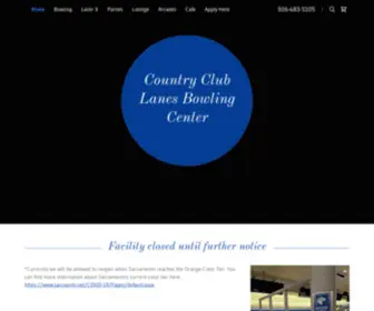 Countryclublanes.com(Family Entertainment Center) Screenshot