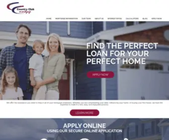 Countryclubmortgage.com(Country Club Mortgage) Screenshot