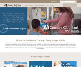 Countryclubtrust.com(Country Club Trust Company's team of trust professionals) Screenshot