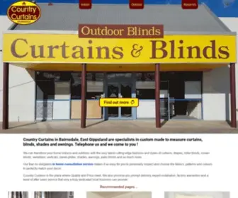 Countrycurtains.com.au(Country Curtains Bairnsdale) Screenshot