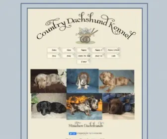 Countrydachshundkennel.com(Index) Screenshot