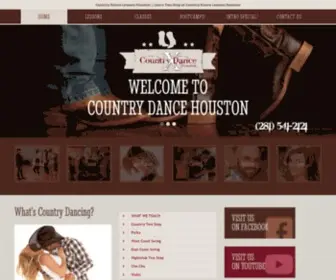 Countrydancehouston.com(Country Dance Lessons Houston) Screenshot