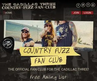 CountryfuzzFanclub.com(Country Fuzz Fan Club) Screenshot