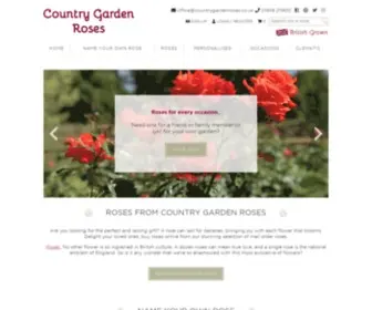 Countrygardenroses.co.uk(Buy Roses Online) Screenshot