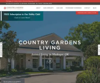 Countrygardensbytutera.com(Convenient Location) Screenshot