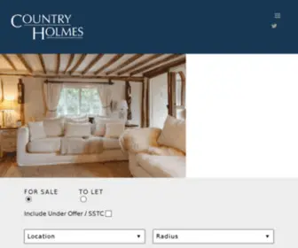 Countryholmes.co.uk(Country Holmes) Screenshot