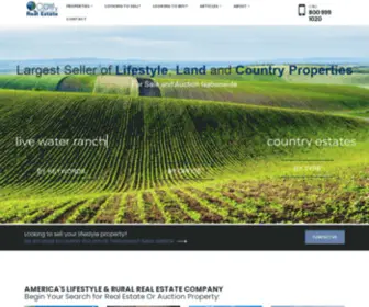 Countryhomesrealty.com(Country Homes Realty) Screenshot