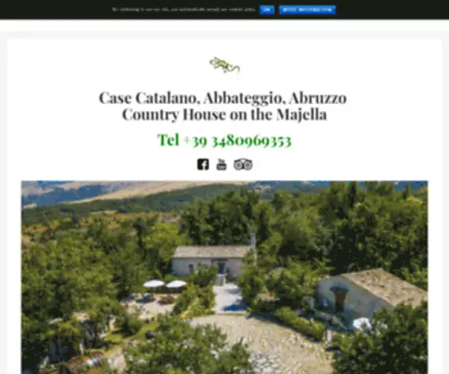 Countryhousecasecatalano.com(Country House Case Catalano) Screenshot