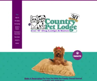 Countrykennelnewjersey.com(Country Pet Lodge) Screenshot