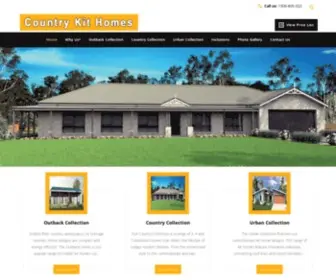 Countrykithomes.net.au(Country Kit Homes Australia) Screenshot