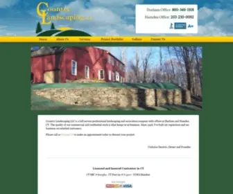 Countrylandscapingllc.com(Country Landscaping) Screenshot