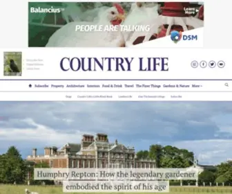 Countrylife.co.uk(Houses for sale) Screenshot