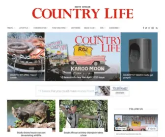 Countrylife.co.za(The South African rural countryside) Screenshot