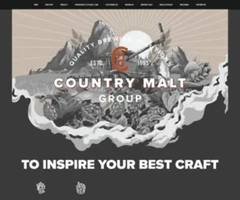 Countrymaltgroup.com(Country Malt Group) Screenshot