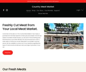 Countrymarkettyler.com(Country Meat Market) Screenshot