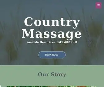 Countrymassage.net(Country Massage) Screenshot