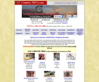 Countrymfg.com(Horse Stalls) Screenshot