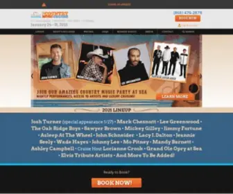 Countrymusiccruise.com(The Country Music Cruise) Screenshot