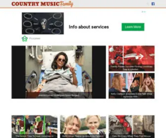 CountrymusicFamily.com(Country Music Family) Screenshot