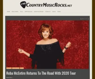 Countrymusicrocks.net(Country Music Rocks) Screenshot