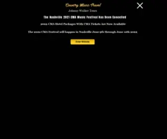 Countrymusictravel.com(The 2021 CMA Music Festival) Screenshot