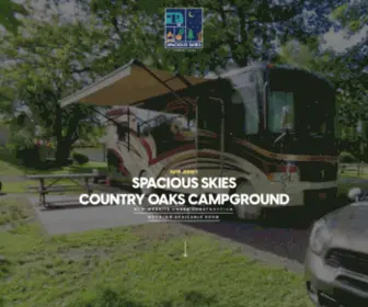 Countryoakscampground.com(Spacious Skies Country Oaks Campground) Screenshot